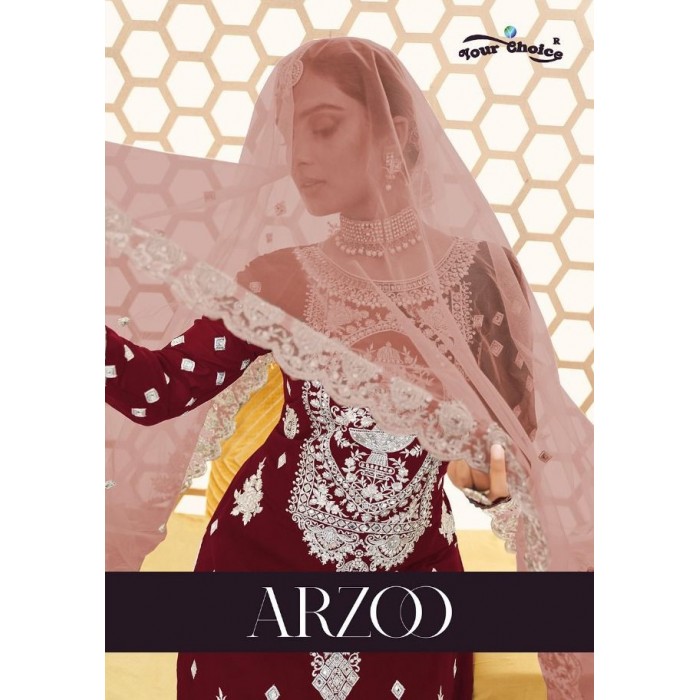 Your Choice Arzoo Blooming Georgette Salwar Suits